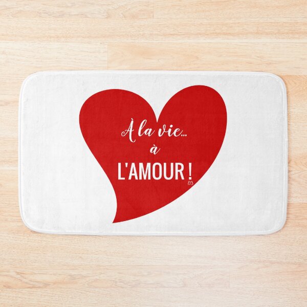 Des mots en partage (16) Tapis de bain
