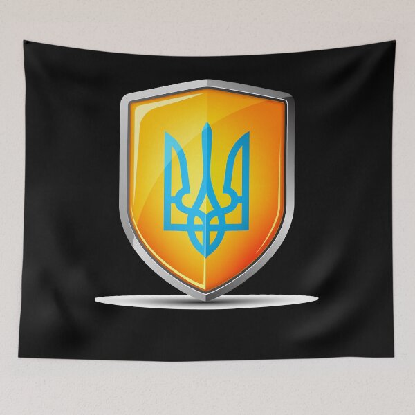 Artikelvorschau, Ukraine-Symbol Ukraine Russische Ukraine-Flagge entworfen und verkauft von antoniquetan.