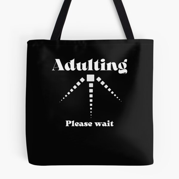 Item preview, Adulting Please Wait designed and sold by behappysiempre.