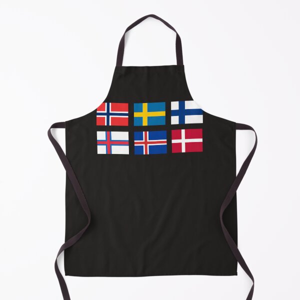 Aperçu de l'œuvre Drapeaux scandinaves T-shirt essentiel créée et vendue par JuliaWachowiak.