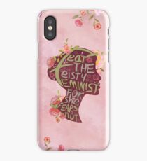 Feisty Feminist iPhone Case