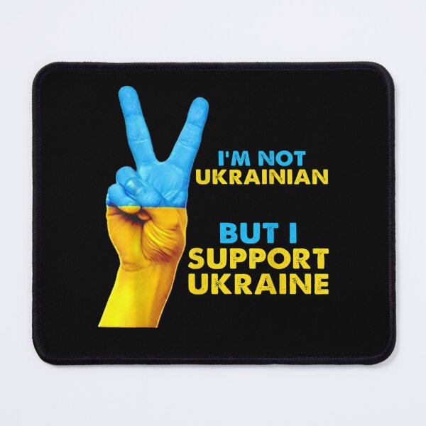 Item preview, I’m Not Ukrainian But I Support Ukraine designed and sold by krao08.