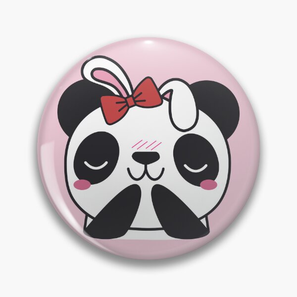 Item preview, Cute Easter Panda With Bunny Ears designed and sold by Reelippy.