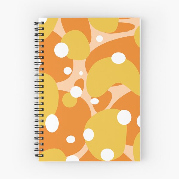 Item preview, simple orange abstract art pattern designed and sold by achintha prabash.