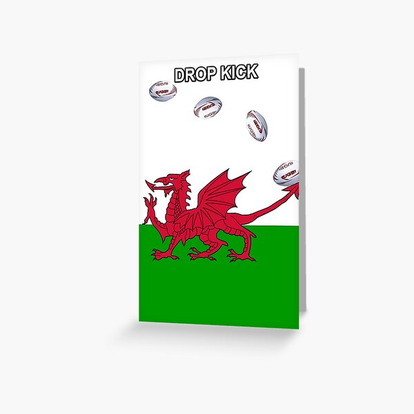 Wales Welsh Rugby cymru Six 6 Nations Happy Birthday PERSONALISED ART Card 2013