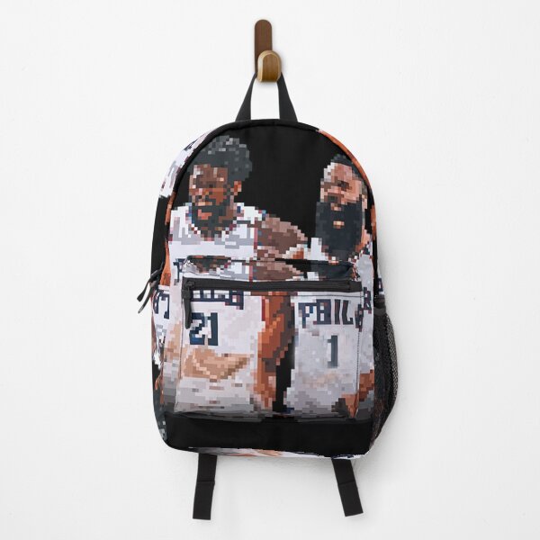 Item preview, Joel Embiid and James Harden of the Philadelphia 76ers Pixel Art designed and sold by Quadghouls.
