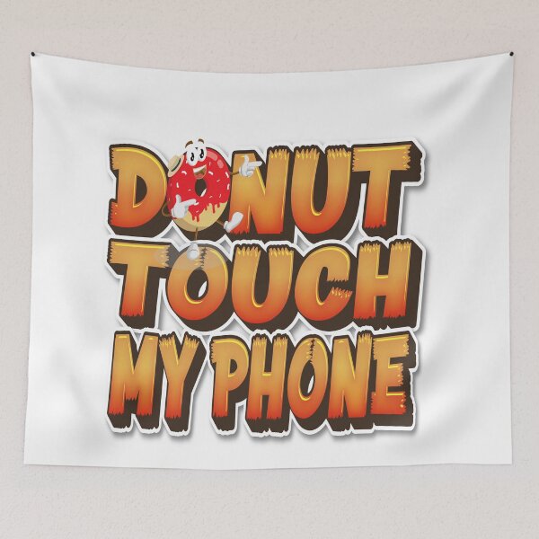 Item preview, Donut Touch My Phone designed and sold by roleshop.