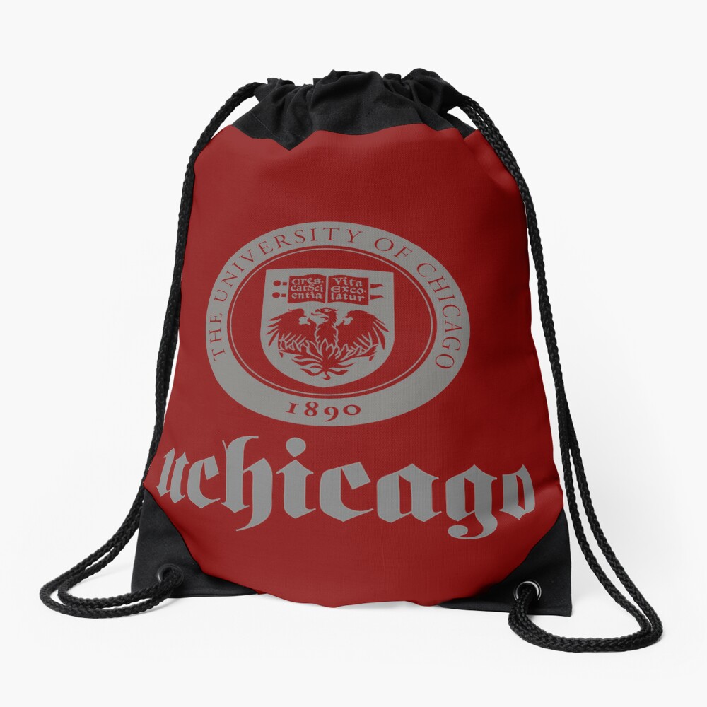 Chicago University Drawstring Bag