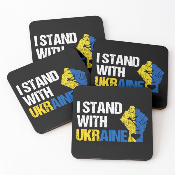 Item preview, Support Ukraine I Stand With Ukraine Ukrainian Flag designed and sold by KathrineSandnes.