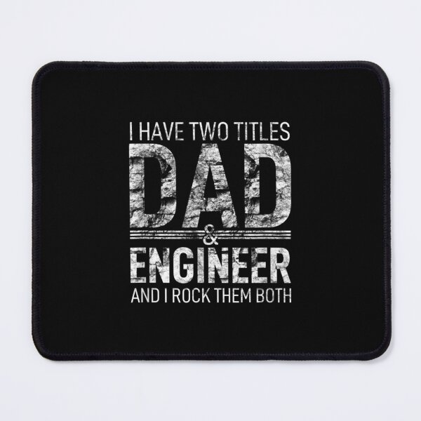 Item preview, I Have Two Titles Dad And Engineer Papa Pops Parent Hero  designed and sold by 77tara.
