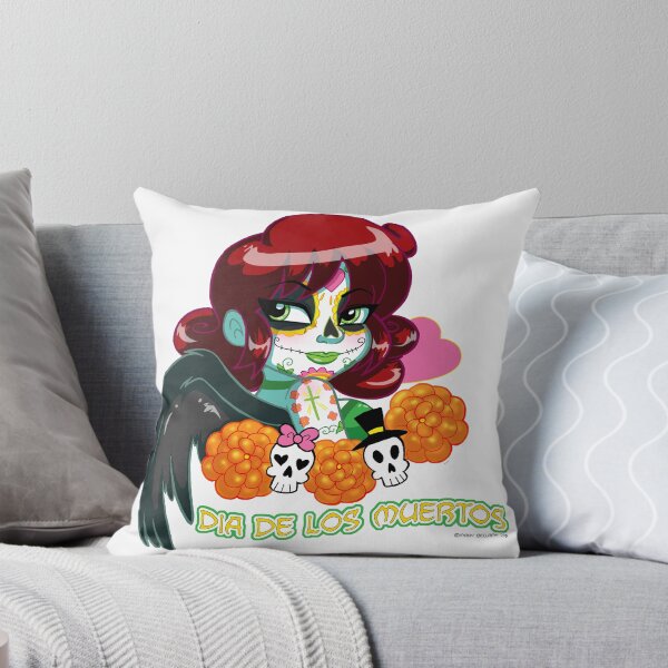 Item preview, Elianna Dia De Los Muertos Angel designed and sold by Zorilita.