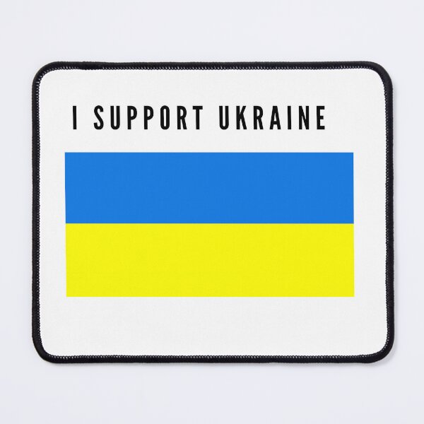 Item preview, I Support Ukraine Flag Design designed and sold by IndreB.