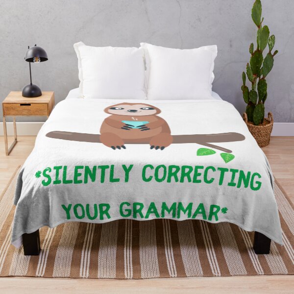 Item preview, Silently Correcting Your Grammar designed and sold by LuckyKermit.