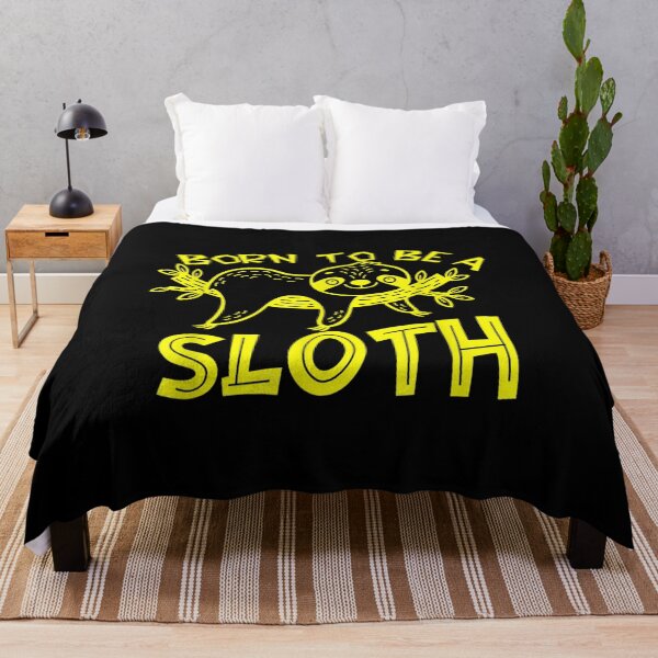 Item preview, Born To Be A Sloth Funny Sloth Lover Cute Animal designed and sold by 77tara.