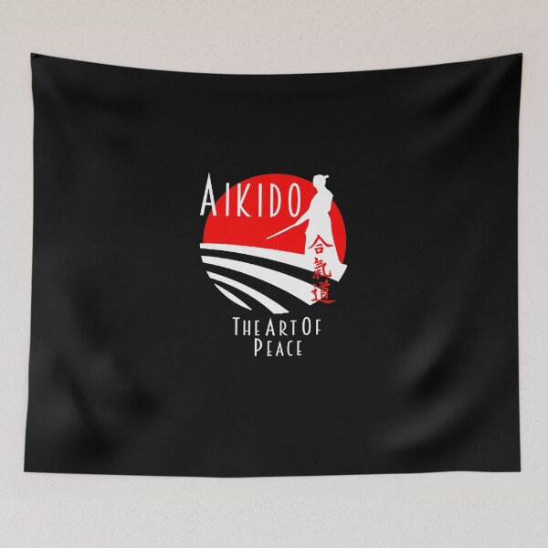 Item preview, Aikido The Art of Peace Martial Arts Self Defense Budo Design designed and sold by Zanshin-Art.