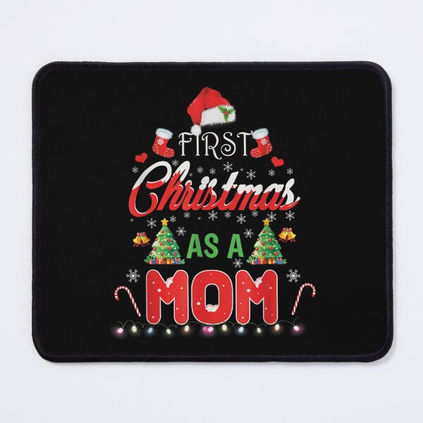 Item preview, First Christmas As A Mom Santa Hat Ugly Xmas 2021  designed and sold by 77tara.