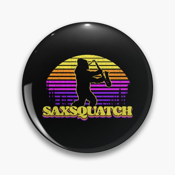 Item preview, Saxsquatch Bigfoot Saxophone Player Classic T-Shirt designed and sold by stewaales6.