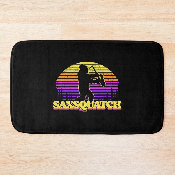 Item preview, Saxsquatch Bigfoot Saxophone Player Classic T-Shirt designed and sold by stewaales6.