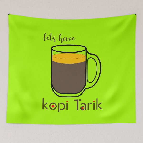 Item preview, Lets have Kopi Tarik designed and sold by UniqueDesignHub.