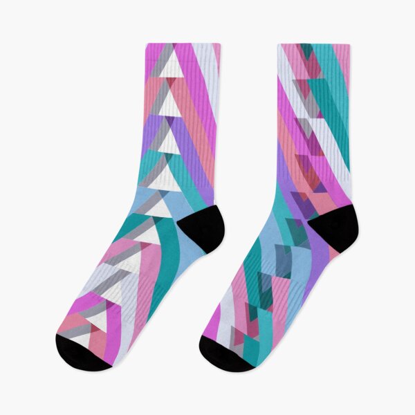 Item preview, Triangles pastel colors pattern designed and sold by cutecrazytshirt.