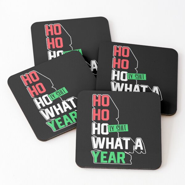 Item preview, Funny 2021 Christmas Ho Ho Holy Shit What A Year  designed and sold by 77tara.