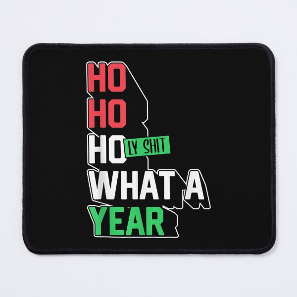 Item preview, Funny 2021 Christmas Ho Ho Holy Shit What A Year designed and sold by 77tara.
