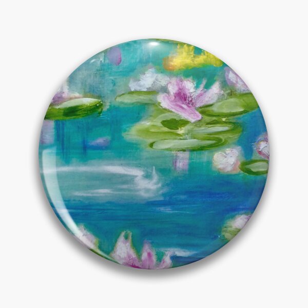 Item preview, A little bit of  Monet.  Claude Monet famous for his Water Lilies.  designed and sold by Angela Haig-Harrison.