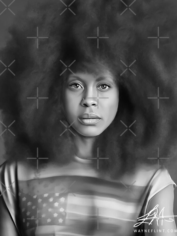Thumbnail 7 of 7, Classic T-Shirt, Digital Erykah Badu designed and sold by wayneflint.