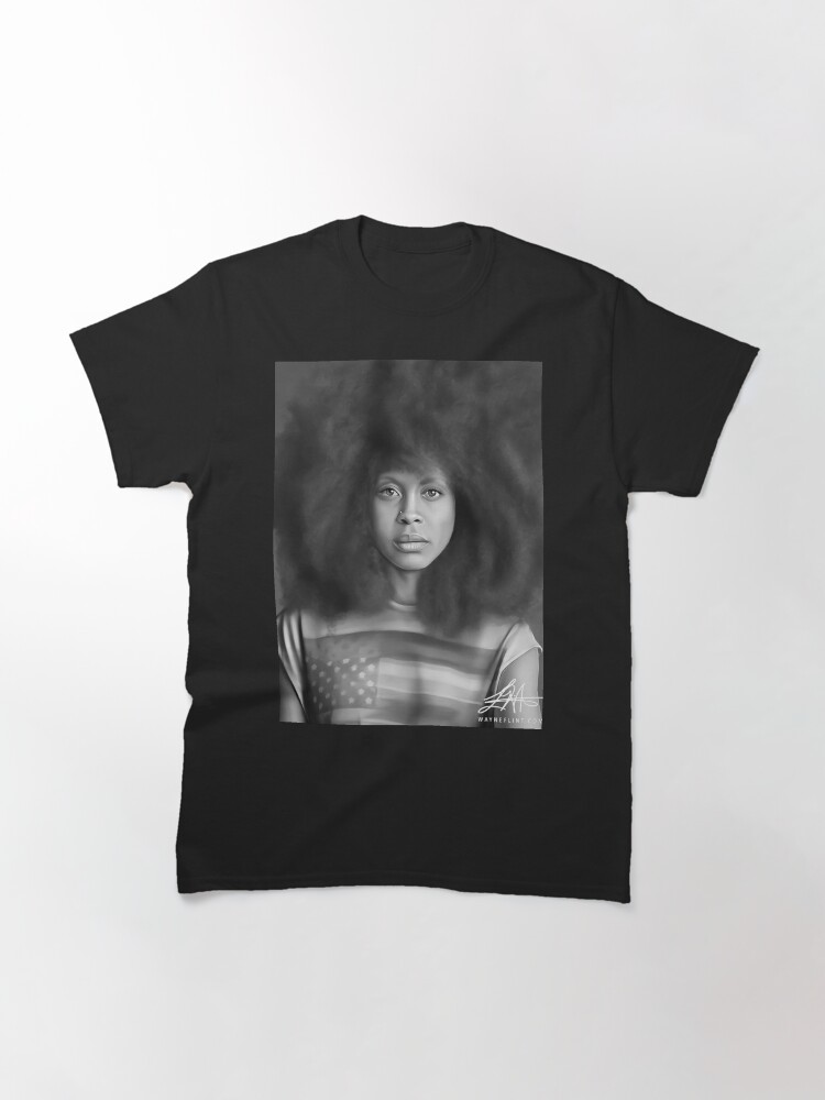 Thumbnail 2 of 7, Classic T-Shirt, Digital Erykah Badu designed and sold by wayneflint.