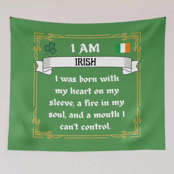 Item preview, I Am Irish Proud designed and sold by NerdGrrl.