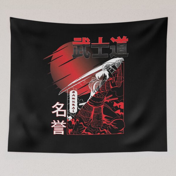 Item preview, Samurai Swordmaster Sunset Artwork Japan designed and sold by Merchandiser099.