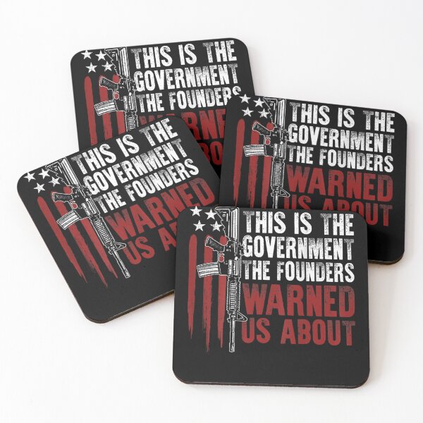 Item preview, This is The Government The Founders Warned Us About on back T-Shirt designed and sold by BehreKasch.