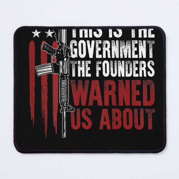 Item preview, This is The Government The Founders Warned Us About on back T-Shirt designed and sold by BehreKasch.
