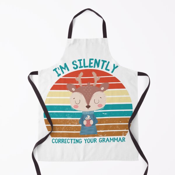 Item preview, I'm Silently Correcting Your Grammar Deer designed and sold by LuckyKermit.
