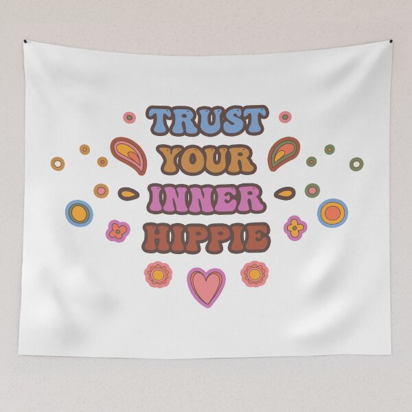 Item preview, Trust your inner hippie - inner goddess - TRUST your divine feminine intuition  designed and sold by originalsusie.