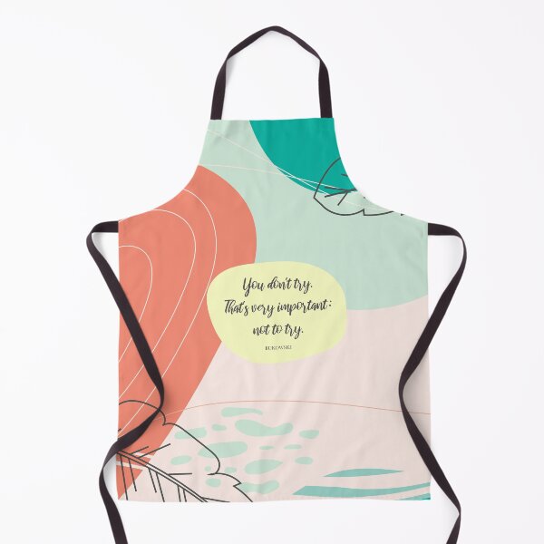 Item preview, You don't try. That's very important: not to try. - Bukowski designed and sold by StudioCitrine.