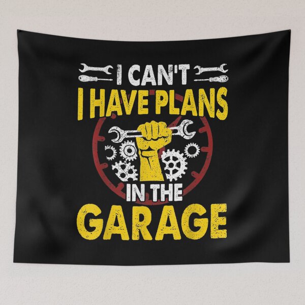 Item preview, I Cant I Have Plans In The Garage Car Repair Mechanic  designed and sold by 77tara.
