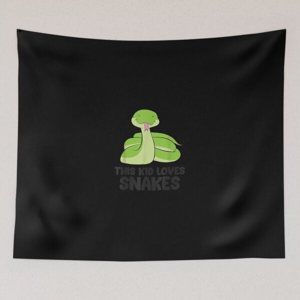 Item preview, This Kid Loves Snakes Toddlers Kids Snakes T-Shirt designed and sold by BehreKasch.