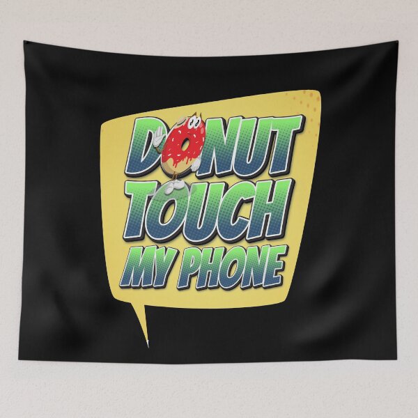 Item preview, Donut Touch My Phone designed and sold by roleshop.