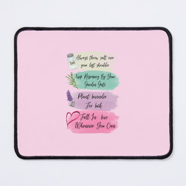 Item preview,  SALT ROSEMARY LAVENDER LOVE/ ROMANTIC/ practical Magic Quote/ inspirational woman's shirt/ love whenever you can/Sally Quote designed and sold by Reddiamond3 ⭐⭐⭐⭐⭐.