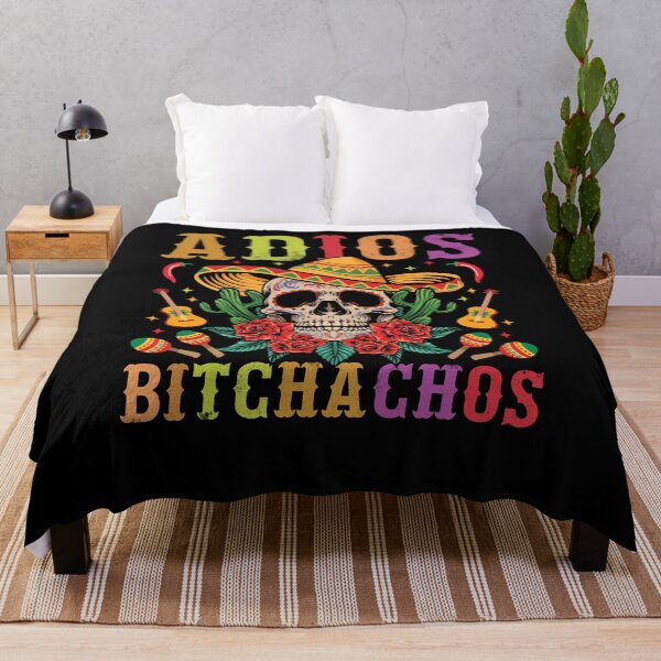 Item preview, Adios Bitchachos Shirt, Skull Sombrero Calavera Shirt, Cinco De Mayo Shirt, Fiesta Party Shirt, Mexican Girl Shirt, Adios Vacation Shirt designed and sold by aymob.