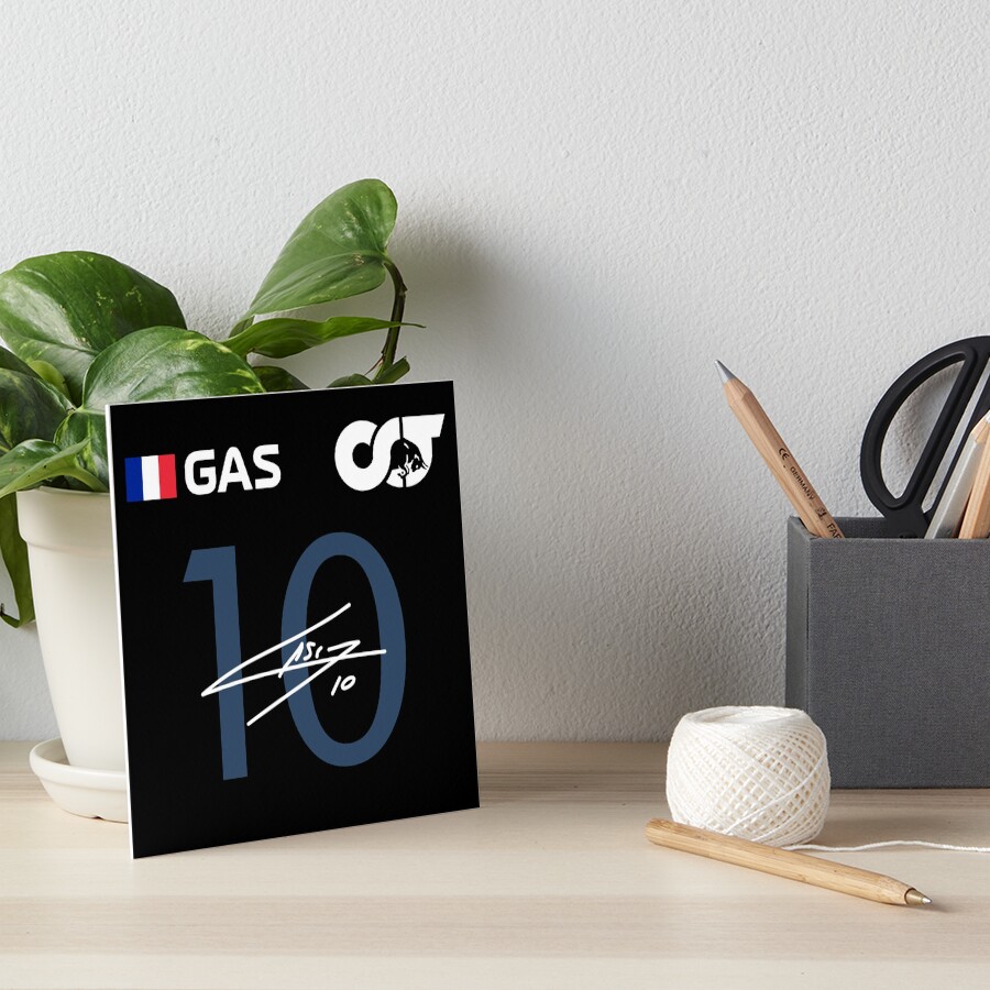 "Pierre Gasly 10 AlphaTauri F1 2022" Art Board Print by larsmeijer11