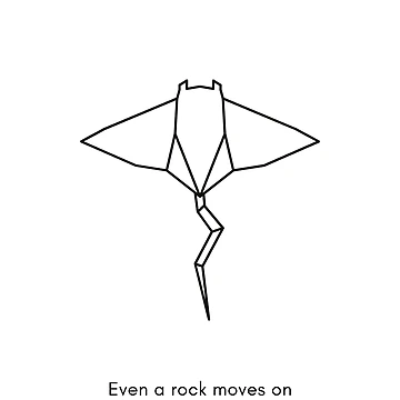 Artwork thumbnail, Geometric Fish Sticker by FancyZone