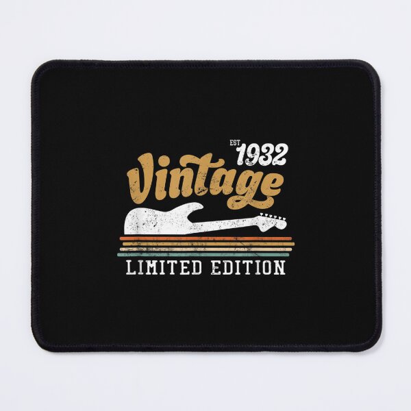 Item preview, Vintage Est 1932 Rock Music Lover 90th Birthday Gift  designed and sold by 77tara.
