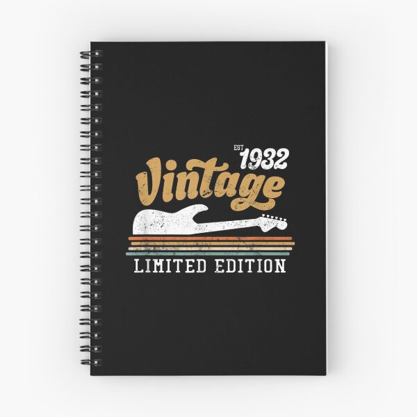 Item preview, Vintage Est 1932 Rock Music Lover 90th Birthday Gift  designed and sold by 77tara.