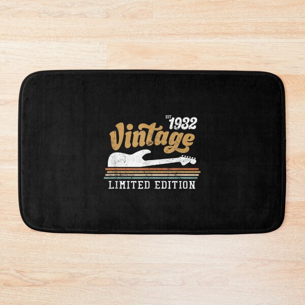 Item preview, Vintage Est 1932 Rock Music Lover 90th Birthday Gift  designed and sold by 77tara.