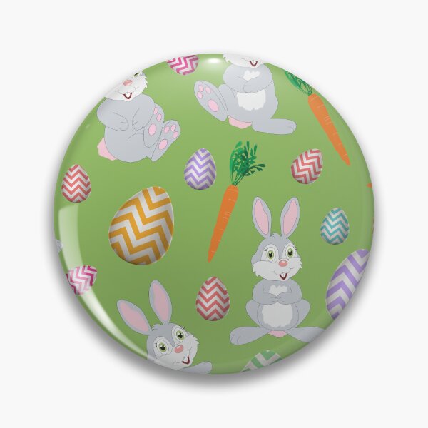 Item preview, Cute Green Easter Bunny Rabbit Pattern  designed and sold by idovedesign.