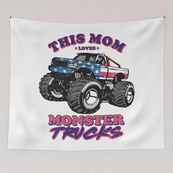 Item preview, This Mom Loves Monter Trucks designed and sold by Numero14.