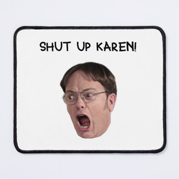 Item preview, Shut Up Karen! Transparent Sticker designed and sold by petricorstudios.