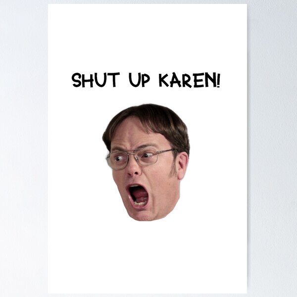 Item preview, Shut Up Karen! Transparent Sticker designed and sold by petricorstudios.